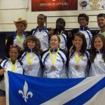 Tyler Cassidy Alberta drapeau 2011 basketball sport