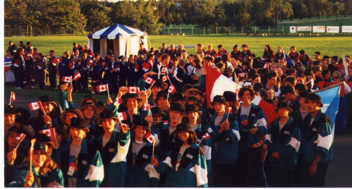 1999 cérémonie défilé