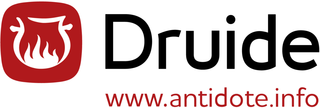 Logo Druide+URL CMYK hor